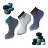 3_Pair Set Unisex Casual Cotton Printed Low Cut Socks (Multicolor) 3_Pair Set Unisex Casual Cotton Printed Low Cut Socks (Multicolor)