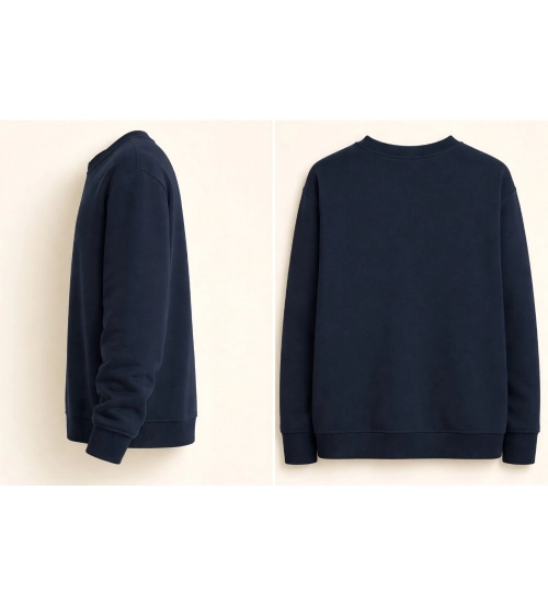 Men's Cotton Spray Dyeing T-shirt (Black)