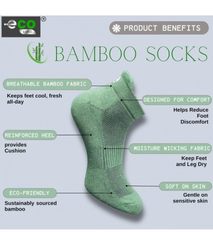 4_Pair Set Unisex Casual Cotton Printed Ankle Length Socks (Multicolor)
