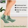 4_Pair Set Unisex Casual Cotton Printed Ankle Length Socks (Multicolor)