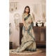 Women's Linen Cotton Printed Ready To Wear Saree With Unstitched Blouse 5.5 Mtr (Light_Beige)