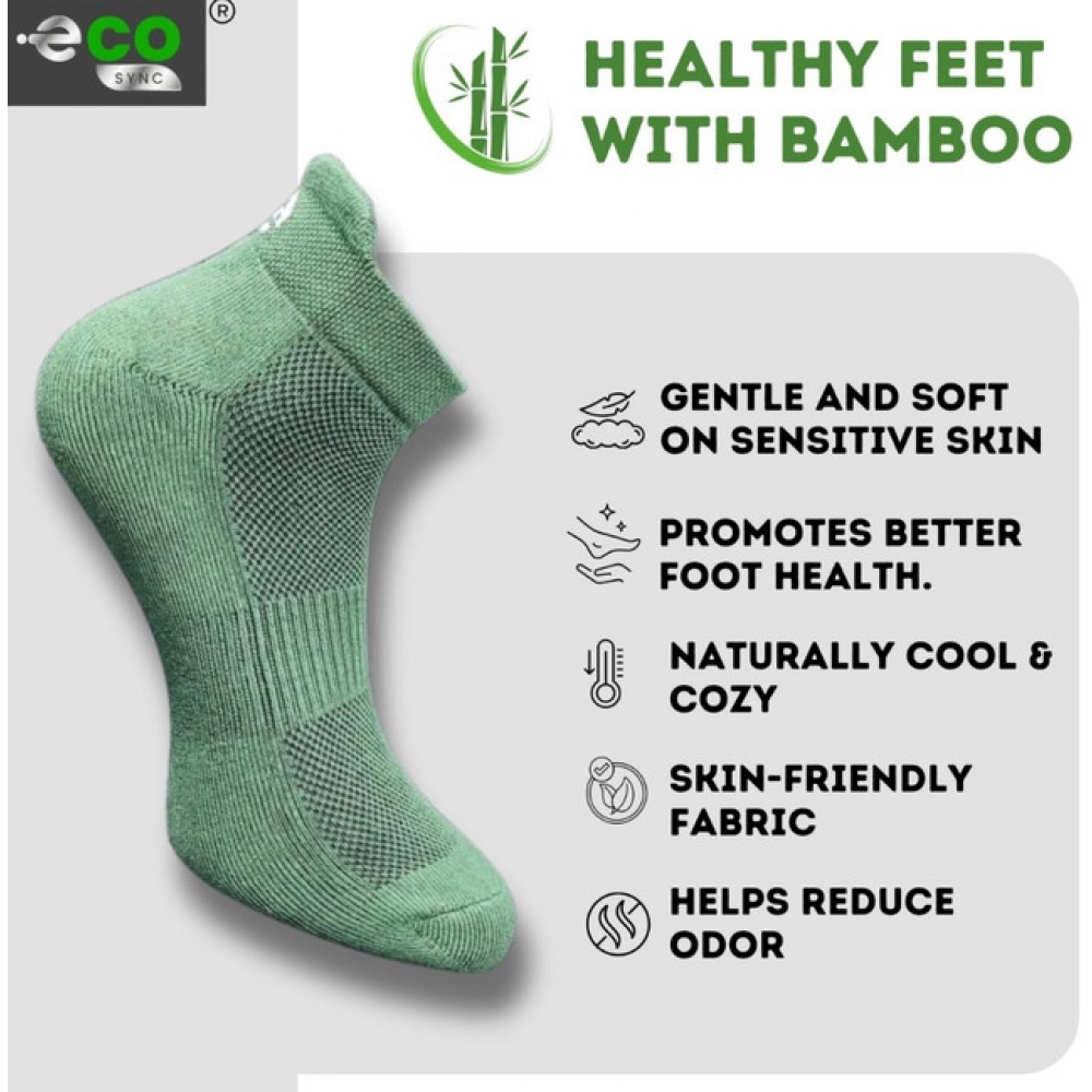 4_Pair Set Unisex Casual Cotton Printed Ankle Length Socks (Multicolor)