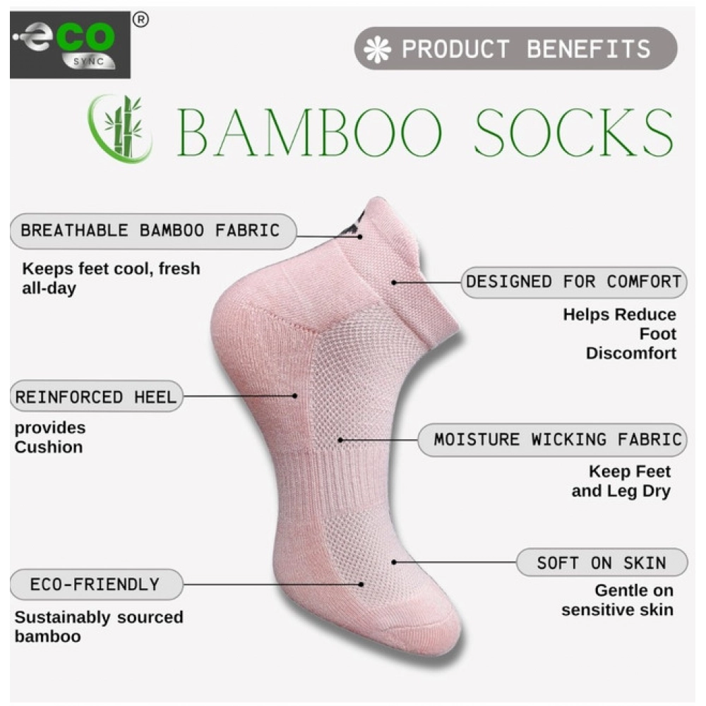 4_Pair Set Unisex Casual Cotton Printed Ankle Length Socks (Multicolor)