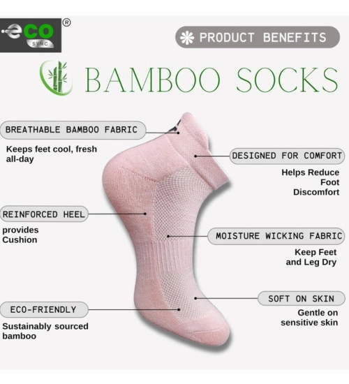 4_Pair Set Unisex Casual Cotton Printed Ankle Length Socks (Multicolor)