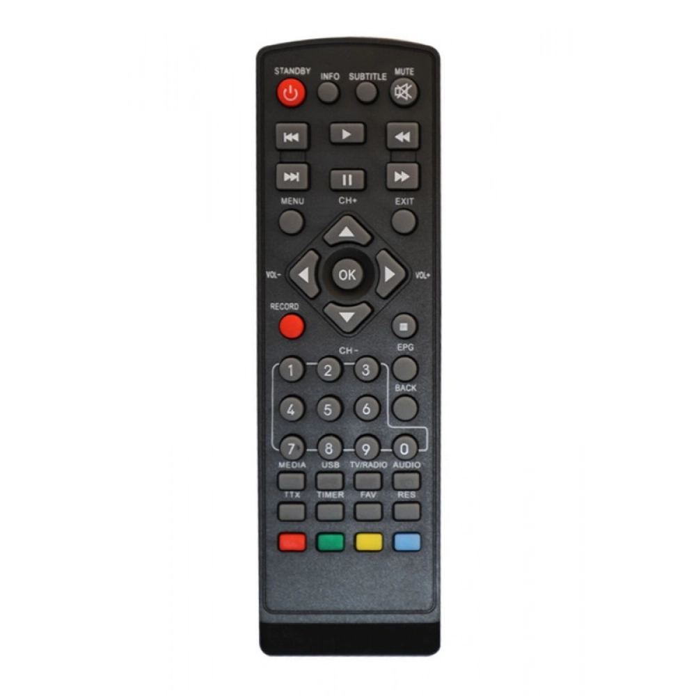Ecomoye Set Top Box Remote No. 356, Compatible/Replacement for OCC Set Top Box Remote Control, Black (Exactly Same Remote will Only Work)