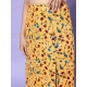 Women's Polyester Floral Side Zip Skirt (Multicolor) Women's Polyester Floral Side Zip Skirt (Multicolor)