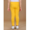 Girl's Cotton Lycra Solid Elasticated Leggings (Yellow) Girl's Cotton Lycra Solid Elasticated Leggings (Yellow)