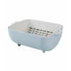 Pack Of 2_Multi-Purpose Kitchen Basket – Ideal for Straining, Sieving, Washing And Holding Fruits or Foods (Color: Assorted )