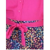 Girl's Bodice-Rayon Colour Block Sleeveless Jumpsuit (Multicolor)