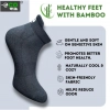 4_Pair Set Unisex Casual Cotton Printed Ankle Length Socks (Multicolor)