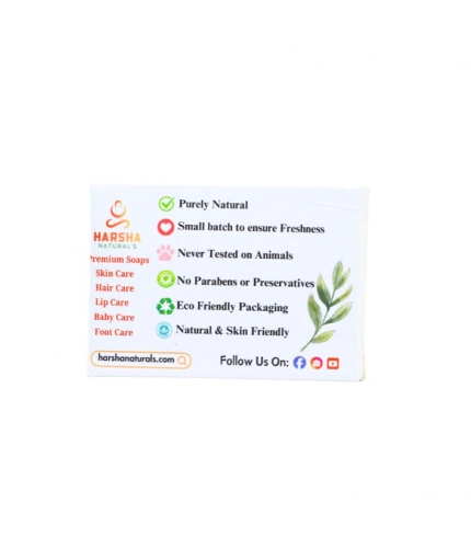 Pack Of_2 Harsha Naturals - Lemon Soap (100GM)