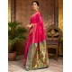 Women's Silk Blend Zari Weaving Saree With Unstitched Blouse 5.5Mtr (Pink) Women's Silk Blend Zari Weaving Saree With Unstitched Blouse 5.5Mtr (Pink)