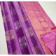Women's Litchi silk Printed Saree With Unstitched Blouse (Magenta With pink) Women's Litchi silk Printed Saree With Unstitched Blouse (Magenta With pink)