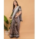 Women's Polyester Printed Saree With Unstitched Blouse 5.5 Mtr (Multicolor)