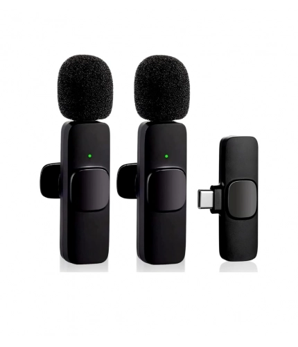Plastic K9 Microphone, Digital Mini Portable Recording Clip Mic with Receiver