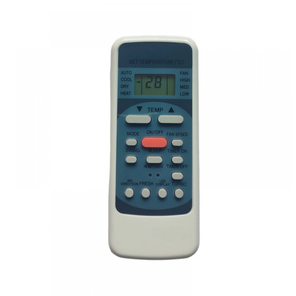 Ecomoye AC Remote No. 12 (No Backlight), Compatible/Replacement for Onida AC Remote Control, White (Exactly Same Remote will Only Work)