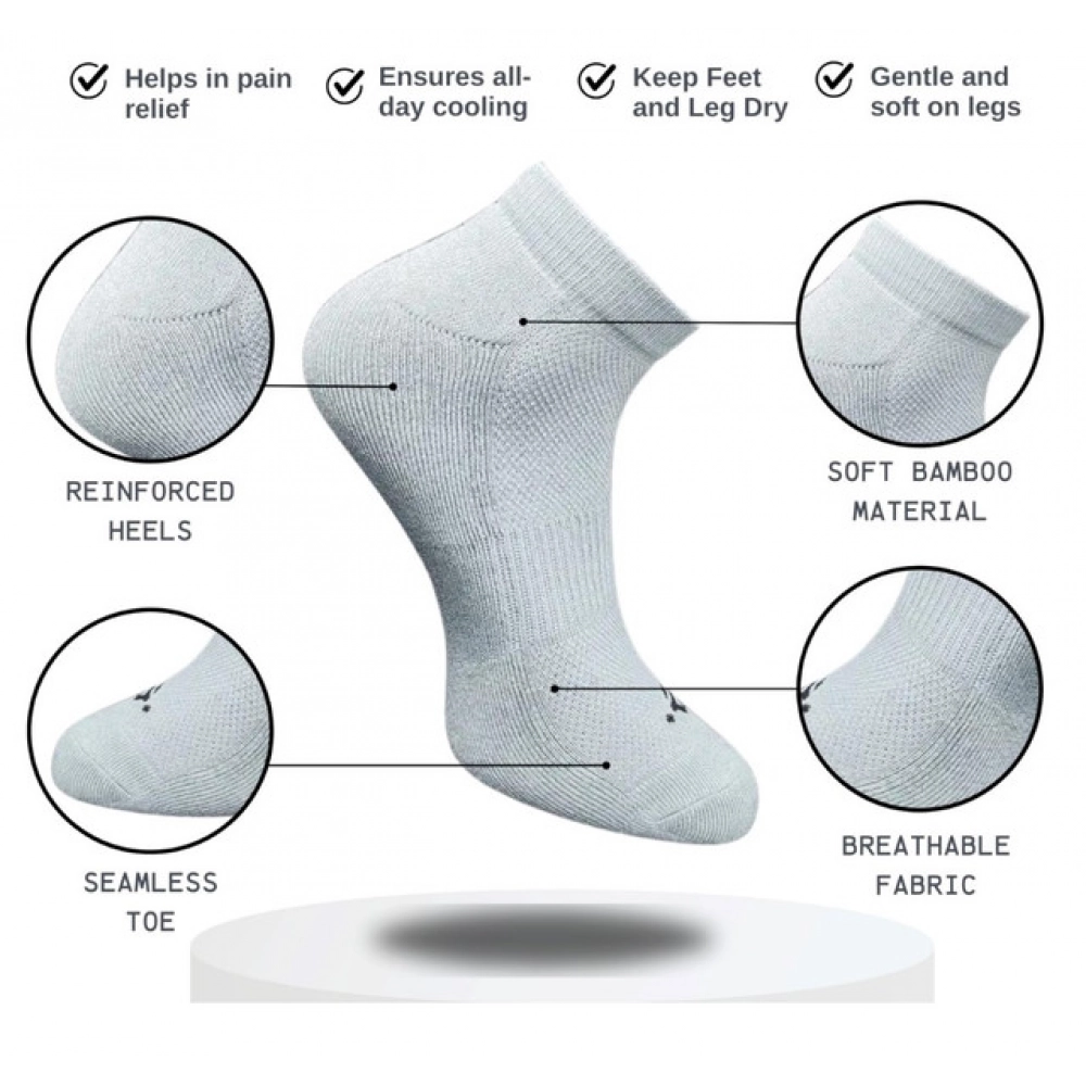 3_Pair Set Unisex Casual Cotton Printed Low Cut Socks (Multicolor) 3_Pair Set Unisex Casual Cotton Printed Low Cut Socks (Multicolor)
