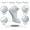 3_Pair Set Unisex Casual Cotton Printed Low Cut Socks (Multicolor) 3_Pair Set Unisex Casual Cotton Printed Low Cut Socks (Multicolor)