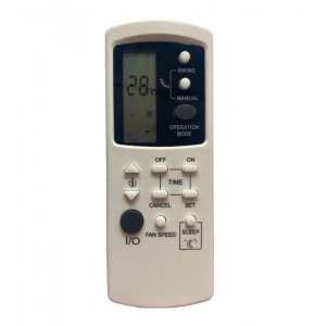 Ecomoye AC Remote No. 39 (No Backlight), Compatible/Replacement for Godrej AC Remote Control, White (Exactly Same Remote will Only Work)