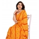 Women's Georgette Printed Saree With Unstitched Blouse 5.5Mtr (Yellow) Women's Georgette Printed Saree With Unstitched Blouse 5.5Mtr (Yellow)