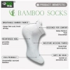4_Pair Set Unisex Casual Cotton Printed Ankle Length Socks (Multicolor)
