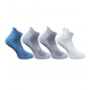4_Pair Set Unisex Casual Cotton Printed Ankle Length Socks (Multicolor)