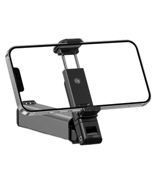 Aluminum-Plastic Solid Bluetooth Selfie Stick and Travel Tripod Stand (Silver-Black) Aluminum-Plastic Solid Bluetooth Selfie Stick and Travel Tripod Stand (Silver-Black)