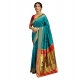 Women's Silk Blend Zari Woven Saree With Unstitched Blouse 5.5Mtr (Rama) Women's Silk Blend Zari Woven Saree With Unstitched Blouse 5.5Mtr (Rama)
