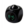 Time Display with Voice Projection And Wake-Up Alarm Clock (Color: Black) Time Display with Voice Projection And Wake-Up Alarm Clock (Color: Black)