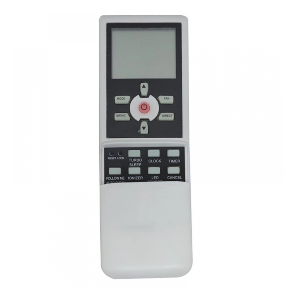 Ecomoye AC Remote No. 55 (No Backlight), Compatible/Replacement for Videocon AC Remote Control, White (Exactly Same Remote will Only Work)