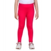 Girl's Cotton Lycra Solid Elasticated Leggings (Dark Pink) Girl's Cotton Lycra Solid Elasticated Leggings (Dark Pink)