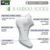 4_Pair Set Unisex Casual Cotton Printed Ankle Length Socks (Multicolor)
