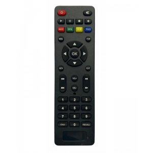 Ecomoye DTH Remote No. 778 (with WiFi), Compatible/Replacement for NTEX Free Dish DTH  Remote, Black (Exactly Same Remote will Only Work)