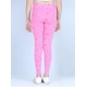 Girl's Cotton Lycra Printed Elasticated Leggings (Light Pink) Girl's Cotton Lycra Printed Elasticated Leggings (Light Pink)