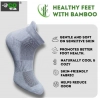 4_Pair Set Unisex Casual Cotton Printed Ankle Length Socks (Multicolor)