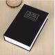 Secret Book Safe with Number Locker (Black)