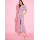 Women's Polyester Lycra Solid Puff Sleeve Jumpsuit (Lavender) Women's Polyester Lycra Solid Puff Sleeve Jumpsuit (Lavender)