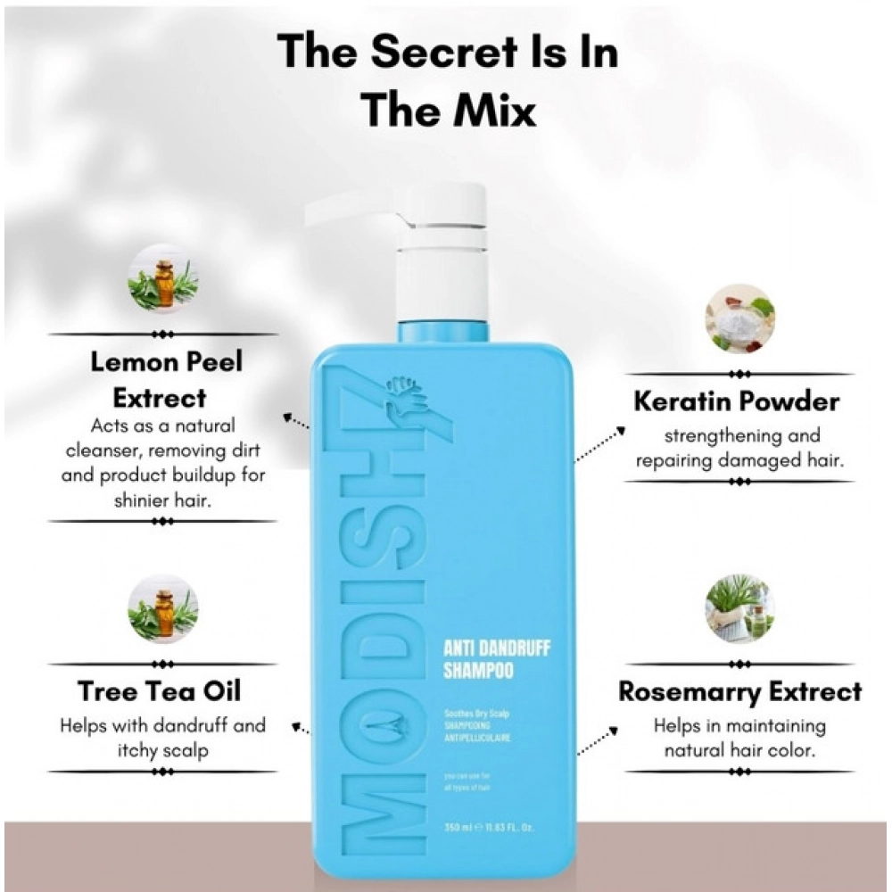 Unisex Protein Anti Dandruff Shampoo (350 ML)