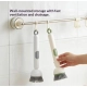 TPR-Plastic Solid Electric Liquid Soap Dispensing Cleaning Brush with Handle (Grey-White) TPR-Plastic Solid Electric Liquid Soap Dispensing Cleaning Brush with Handle (Grey-White)