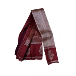 Women's Soft Silk Wooven Saree With Unstitched Blouse 5.5Mtr (Multicolor)