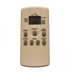 Ecomoye AC Remote No. 167 (No Backlight), Compatible/Replacement for Carrier AC Remote Control, White (Exactly Same Remote will Only Work)