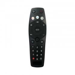 Remote No. 1232 (No Voice) with Netflix, Prime Video Function, Compatible for Tata Play Binge Plus DTH Remote Control (Exactly Same Remote Will Only Work)