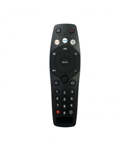 Remote No. 1232 (No Voice) with Netflix, Prime Video Function, Compatible for Tata Play Binge Plus DTH Remote Control (Exactly Same Remote Will Only Work)
