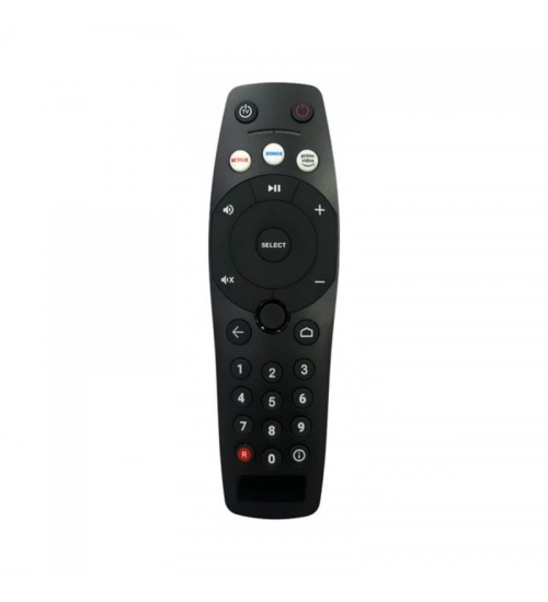 Remote No. 1232 (No Voice) with Netflix, Prime Video Function, Compatible for Tata Play Binge Plus DTH Remote Control (Exactly Same Remote Will Only Work)