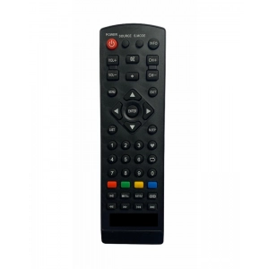 Ecomoye LCD/LED Remote No. MX09, Compatible/Replacement for Micromax LCD/LED TV Remote Control, Black (Exactly Same Remote will Only Work)