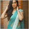 Women's Soft Lichi Silk Printed Saree With Unstitched Blouse 5.5Mtr (Sky-Blue) Women's Soft Lichi Silk Printed Saree With Unstitched Blouse 5.5Mtr (Sky-Blue)