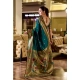 Women's Silk Blend Zari Woven Saree With Unstitched Blouse 5.5Mtr (Teal) Women's Silk Blend Zari Woven Saree With Unstitched Blouse 5.5Mtr (Teal)