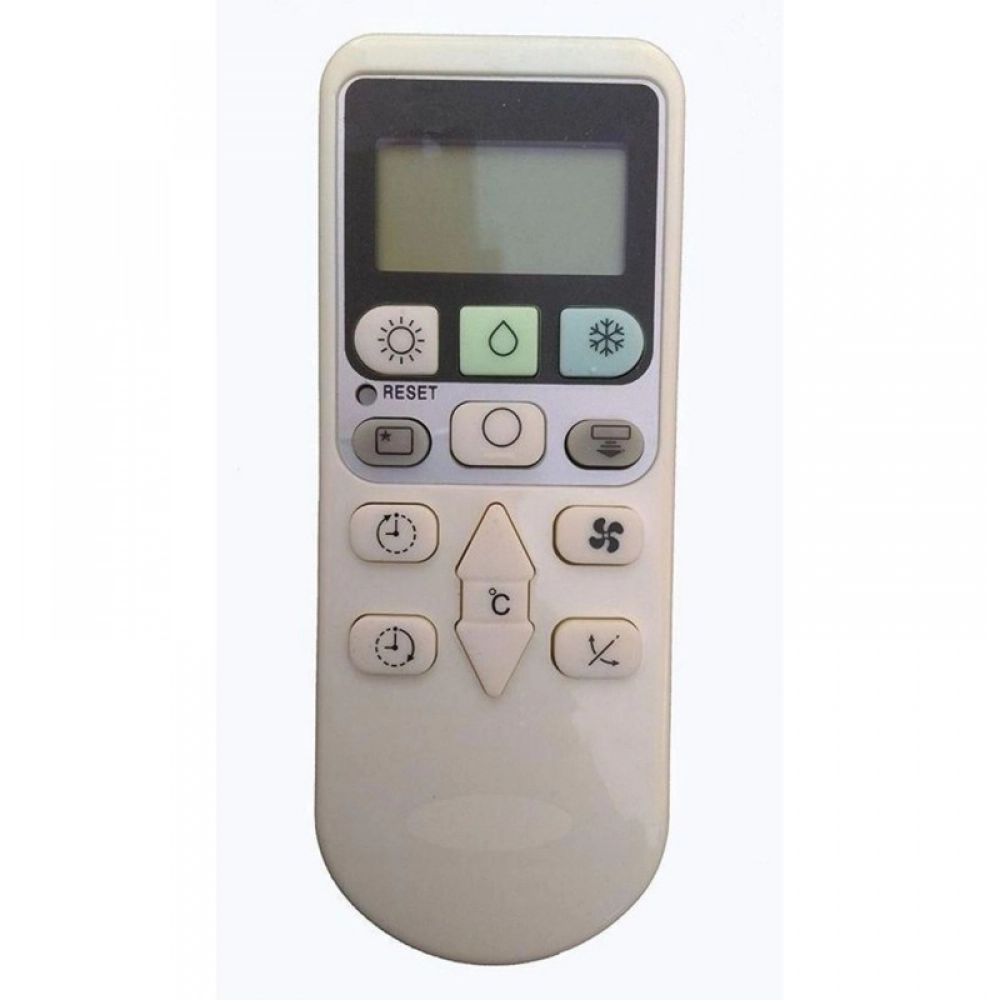 Ecomoye AC Remote No. 155 (No Backlight), Compatible/Replacement for Hitachi AC Remote Control, White (Exactly Same Remote will Only Work)