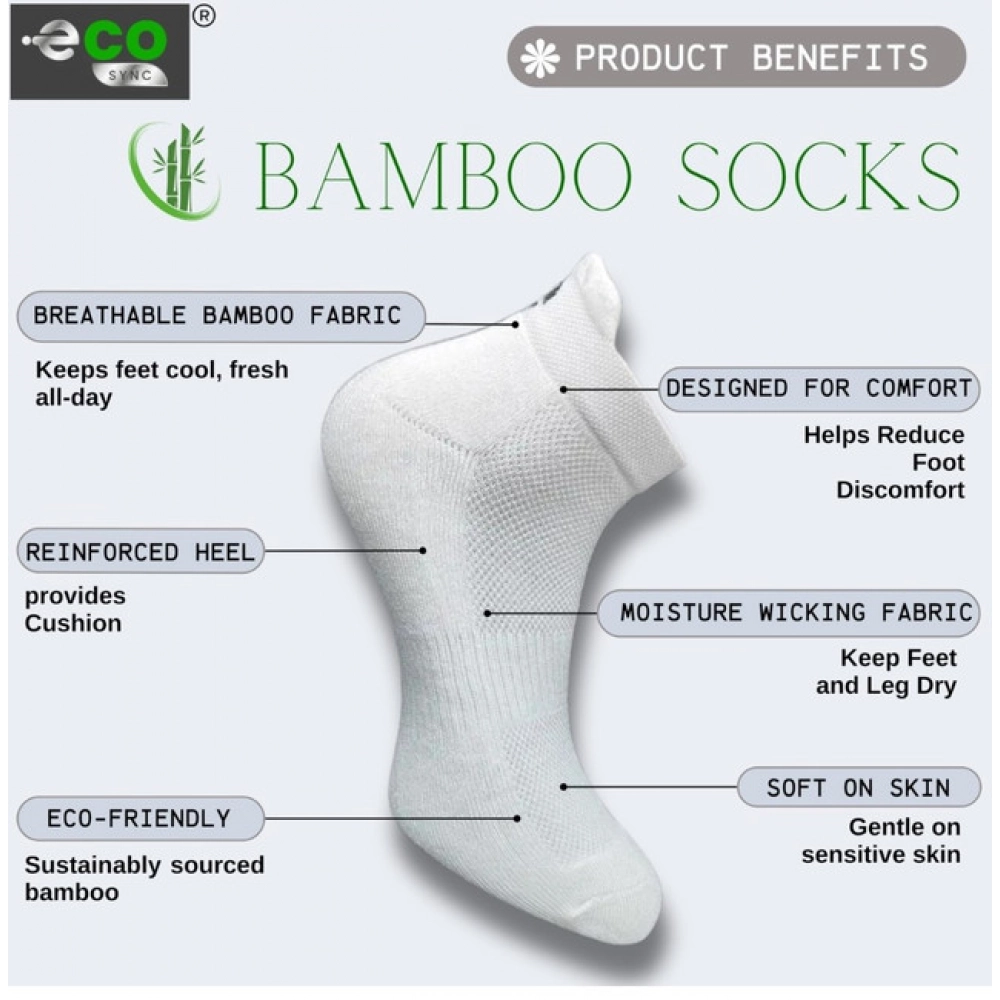 4_Pair Set Unisex Casual Cotton Printed Ankle Length Socks (Multicolor)