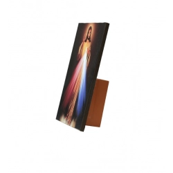 Wooden Divine Mercy Of Jesus Christ Table Top Christian Bible Verses Player (Multicolor)